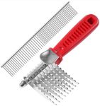 QUMY Dog Comb Pet Grooming Comb Dog
