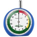 GODESON 88703 Dial Tyre Tread Depth Gauge Inch Prefessional for Motorcycles, Car,Truck and Buses