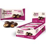 Super Nature Chocolate Coated Almonds – Gluten and Dairy Free – Vegan and Pure Healthy Snacks - Made with Clean Raw Ingredients – High in Plant Fibre (15 x 38 g)