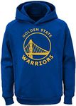 Outerstuff NBA Youth Team Color Performance Primary Logo Pullover Sweatshirt Hoodie (X-Large 18/20, Golden State Warriors)