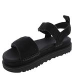 UGG Women's Goldenstar Sandal, Black, 6 UK