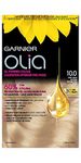 Garnier Olia, Permanent Hair Colour, 10.0 Very Light, Ammonia-Free, Long-Lasting Hair Shine With 60% Oils, 1 Application