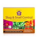 Flower Power Richard Jackson Organic Slug & Snail Control, Natural Eco Friendly Metaldehyde-Free Pellets, Rain Resistant, An Effective Way to Protect Your Plants & Vegetables (600g)