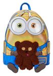 Despicable Me Minions Bob Iridescent Loungefly Mini Backpack | Despicable Me Accessories Standard