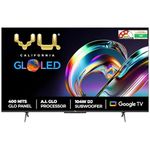 VU 126 cm (50 inches) The GloLED Series 4K Smart LED Google TV 50GloLED (Grey)