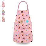 DEABOLAR Kids Aprons for Girls Todd