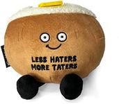 Punchkins "Less Haters, More Taters" Potato Plush Toy