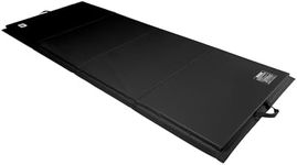 We Sell Mats 4 ft x 10 ft x 2 in Personal Fitness & Exercise Mat, Lightweight and Folds for Carrying, Black