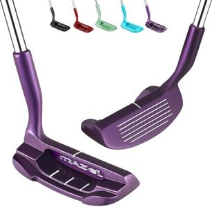 MAZEL Chipper Club Pitching Wedge for Men & Women,36/45 Degree - Save Stroke from Short Game,Right Hand (Purple, 36 Degree)