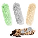 SUPERFA 3 Pack Catnip Toys for Cats, Cat Toys for Indoor Adult Kitten, Interactive Plush Toy for Cat Chew Toys, Built-in Catnip Cat Sound Paper, Small for Cat toy