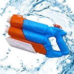 Artonezt Powerful Super Large Capacity Water Soaker Blaster Long Shooting Raange Dual Nozzle Holi Pichkari Water Squirt Gun for Beach Pool Garden Water War, Summer Outdoor Toys for Boys Girls