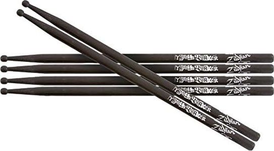 Zildjian Travis Barker Black Signature Drum Stick 3-Pack