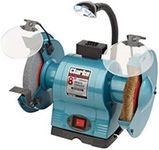 Clarke CBG8370LW 8” Bench Grinder with Lamp & Wire Wheel - 6500533