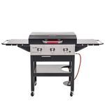 Char-Broil 140999 Griddle Gas BBQ, Cast Iron, 12.3 KW, Black