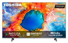 TOSHIBA 164 cm (65 inches) C450NP Series 4K Ultra HD Smart QLED TV (Black)