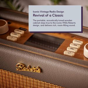 Roberts Revival iSTREAML Digital Radio – Portable Bluetooth Speaker