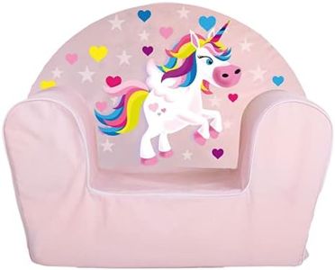 Creaciones Llopis Sillón Rosa con Unicornio