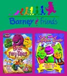 Barney 4-Pack DVD Collection Set: Best Fairy Tales/ Clean up, Clean up/ Celebrating Around the World & Mother Goose Collection + CD and Activity Book