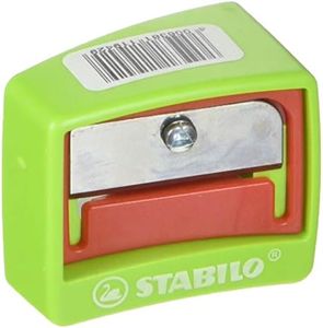 STABILO Spitzer - Woody 3 in 1 Spitzer - für extradicke Stifte - Rot/grün