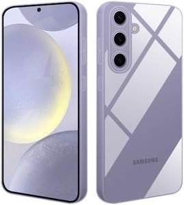 HSP Funda Para Samsung Galaxy S24+ 5G [resistente al polvo] Carcasa protectora silicona TPU | Anti-arañazos Antigolpes Anti-Choques | Protección de cámara | Suave Blanda Delgada Case | Transparente