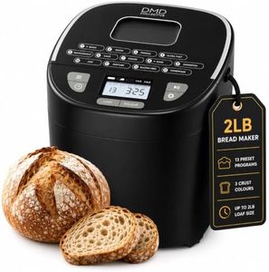 DMD Collective - 17-in-1 Bread Maker, 2lb Bread Machine with 1 Hour Keep Warm, 13hr Delay Start, 3 Crust Shades&Colours, Gluten Free, Sourdough, Whole Wheat, Non-Stick Bread Pan, 550W