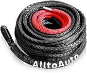 AlltoAuto Synthetic Winch Rope, 3/8