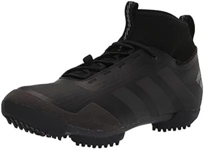adidas Unisex-Adult The Gravel Shoe Cycling, Black/Black/Black, 14 Women/13 Men