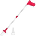 Spider and Insect Catcher,83cm Long-Handled Spider Catcher and Release,Easy Catch Spider Insect Catcher Multi Function Insect Catcher for Home Office Garden Camping Beach,Red