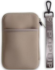 POPUPS Passport Travel Wallet for Women - Large Multiple Document Organizer and Holder with Wristlet - Taupe