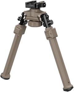 MidTen Quick Release Bipod for Hunting and Shooting Swivel Tilt Bipods for Rifles Picatinny Bipod Lightweight Rifle Bipod 360 Degrees Adjustable (Flat Dark Earth, 7.8-10.6'')