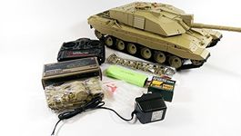 Heng Long UPGRADED Challenger 2 Radio Remote Controlled RC Tank 1/16 UK 2.4G Smoke - Sound - BB Firing - By Wicked Imports