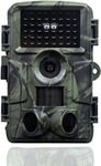 LMHSDTK 4K 60MP Trail Camera with Night Vision and 0.1s Trigger Time for Wildlife Monitoring - Game Camera with 120°Wide Lens and IP66 Waterproof Design, 40pcs No Glow Infrared LED, 2.4''LCD Screen