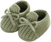 DovFanny Baby Booties Newborn Baby First Shoes Cozy Warm Knit Soft Booties for Toddler Infant Boy Girl
