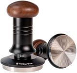 MiiCoffee Espresso Coffee Tamper 58.5mm, Level Coffee Tamper for 58mm Portafilter, Adjustable Depth Stainless Steel Ripple Base