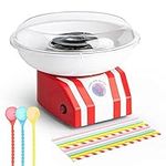 Adhafera Cotton Candy Machine for Kids, Cotton Candy Maker 450W, Machine Barbe A Papa Home-Use, DIY, Party, Gift, Birthday