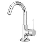 Pfister Zeelan Bathroom Sink Faucet, Single Control, 1-Handle, Single Hole, Polished Chrome Finish, LF042ZLC