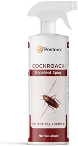 PESTERO Permanent Cockroach Killer Spray | 10 Minutes Formula | Herbal Cockroach Repellent For Home Kitchen |Cockroach Spray | Cocroches Killers Organic | Permanent Solution For Cockroaches | Anti Roach | Cocroch Kiler (500 ml)