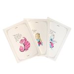 Grupo Erik Disney Alice In Wonderland Pack Of 3 A5 Notebooks | A5 Notebook | Notebooks A5 | Notepads A5 | A5 Notepad | Cute Stationery | Alice In Wonderland Gifts | Disney Gifts