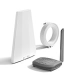 Cell Phone Signal Booster, Band 66/4/2/25/5/12/17/13, Up to 1500 sq ft,Boosts 4G LTE 5G for All U.S. Carriers Verizon, AT&T, T-Mobile, FCC Approved Cell Phone Booster for Home