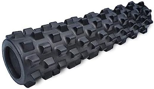 Prachit Massage Roller for Stretching, Roller for Back Pain, Deep Tissue Massage & Body Pain High Density Foam Roller for Exercise in Gym, Back Roller for Muscle Recovery (45 cm x 15 cm)