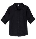 Amazon Brand - Jam & Honey Boy's Shirt (JHAW19BTSHR2007_'Black_2-3 Years_Black_2 Years-3 Years)