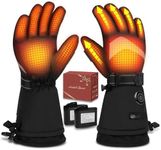 Heated Gloves for Men Women Recharg