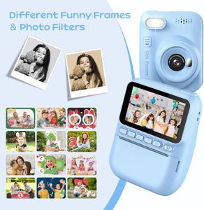 GREENKINDER Kids Instant Print Camera – Portable Photo Printer