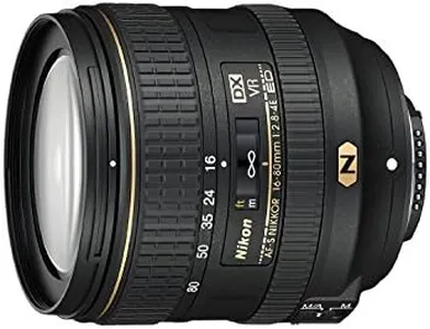 Nikon AF-S DX NIKKOR 16-80mm f/2.8-4E ED Vibration Reduction Zoom Lens with Auto Focus for Nikon DSLR Cameras