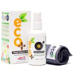 Ecomoist Vinyl Cleaner Kit 100ML with Fine Microfiber Towel, Made in The UK. Green Product.