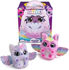 Hatchimals Alive, Mystery Hatch Pufficorn, Surprise Interactive Toy & Egg with Mist, Lights & Sounds (Styles May Vary), Kids Toys for Girls & Boys