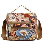 Vera Bradley Performance Twill Crossbody Lunch Tote, Botanical Beauty, Botanical Beauty, One Size
