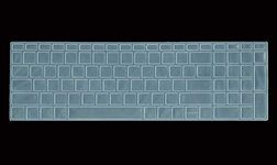 Saco Silicone Skin Keyboard Cover Compatible for HP 15 Thin & Light 15.6-inches FHD Laptop 15s-gr0010au - Transparent