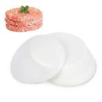 GWHOLE 500 Pack Non Stick Hamburger Press Wax Discs, Restaurant-Grade Hamburger Patty Paper