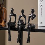 XINXUAN Black Decor Statue Abstract